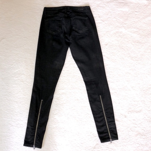PAIGE Coated Leather Look Jeans - Picture 5 of 13